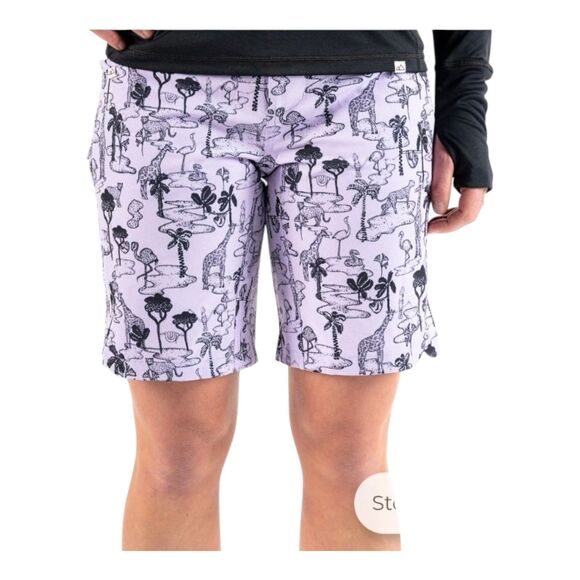 Stylish Black and White Graphic Athletic Shorts - Picture 12 of 13